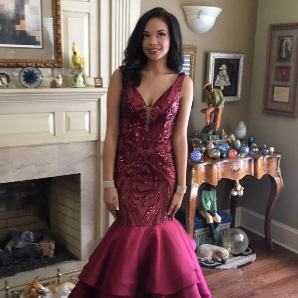Mermaid Prom Dress 💃 - Picture 3 of 3